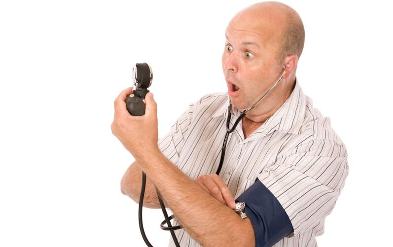 vysoký krevní tlak